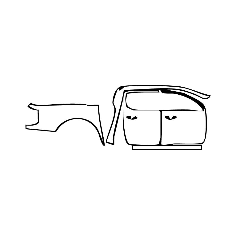 Pre-Cut PPF Ford Ranger (EU) Wildtrak 2024 - PPF-Kits