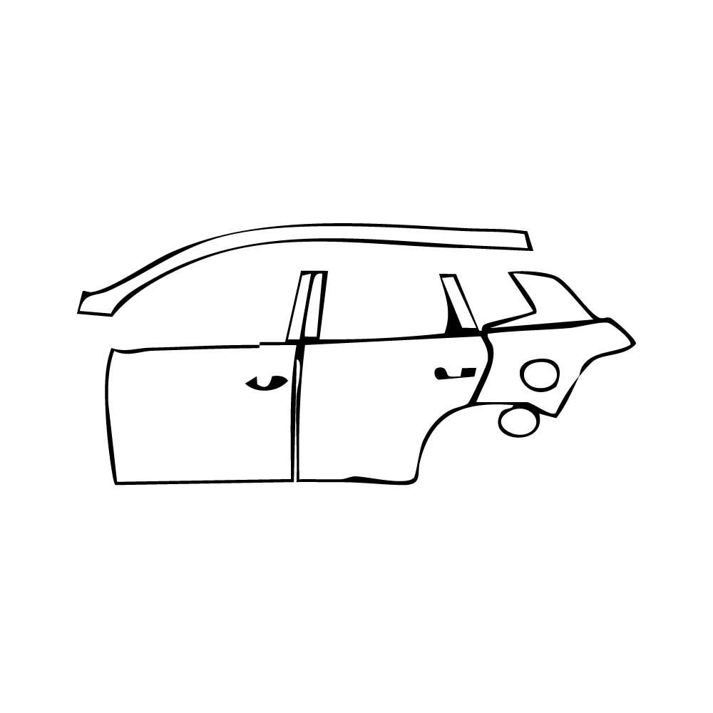 Pre-Cut PPF BYD Song Pro New Energy 2019 - PPF-Kits