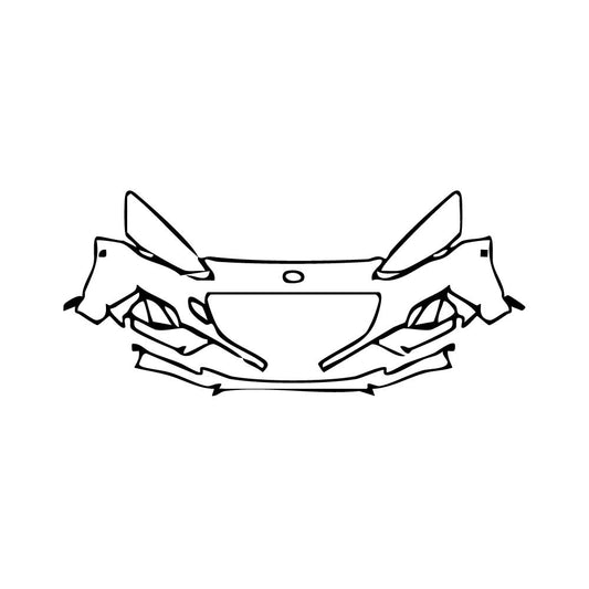 Pre-Cut PPF Ford Focus Hacthback ST 2019 - PPF-Kits