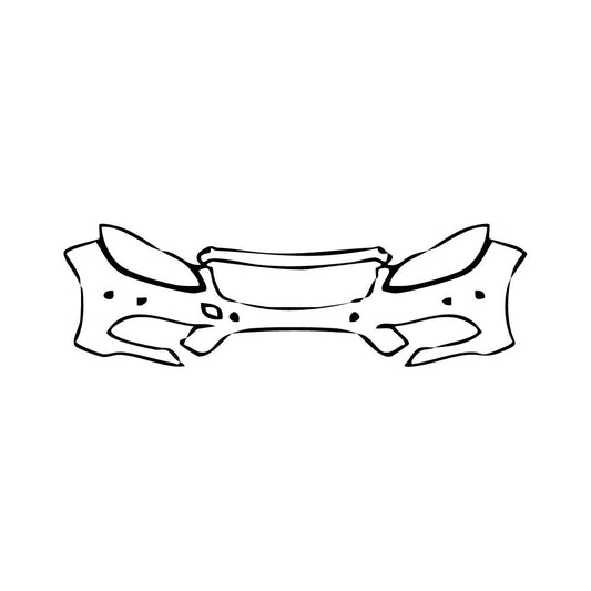 Pre-Cut PPF Mercedes-Benz E Class Sedan Sport AMG-Line Standard Wheelbase 2014 - PPF-Kits