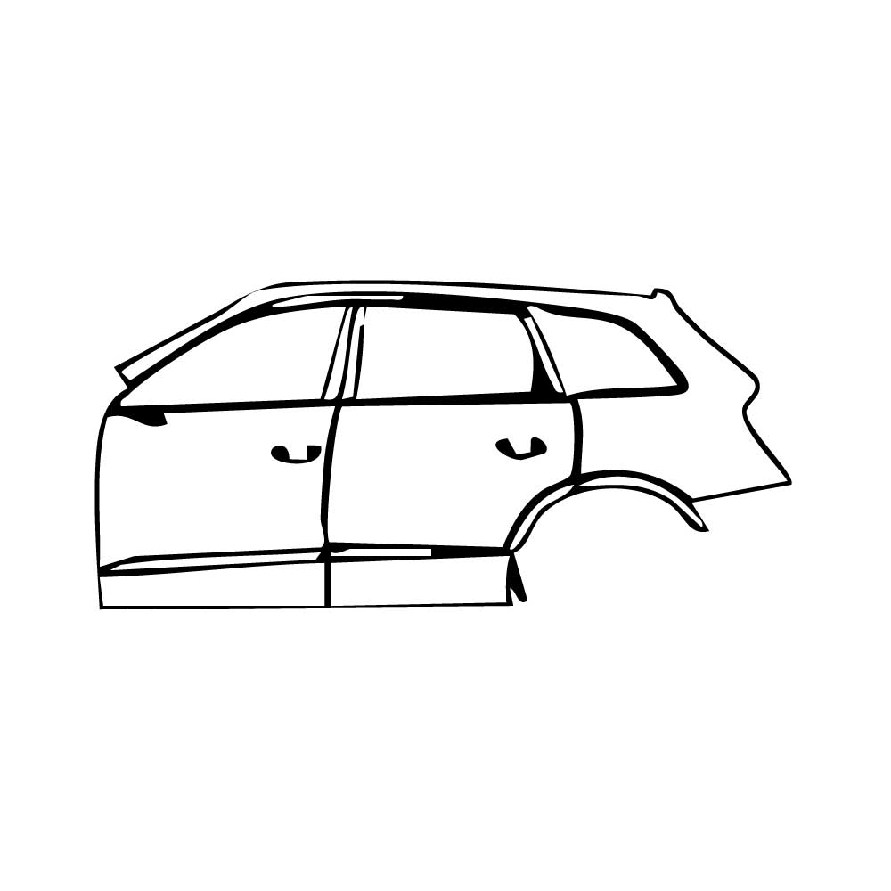 Voorgesneden PPF Audi Q7 SQ7 2025