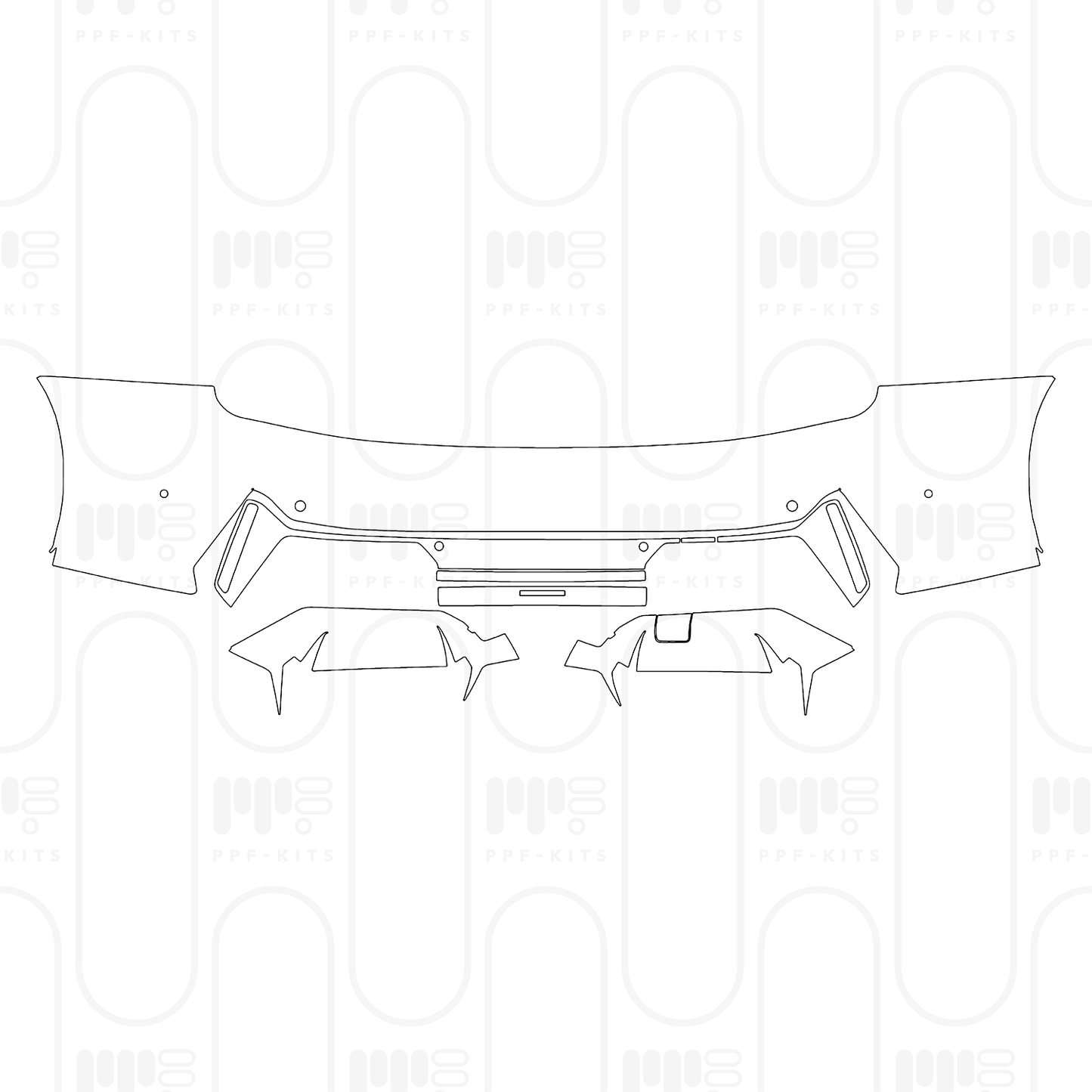 Voorgesneden PPF BMW iX M Sport 2026