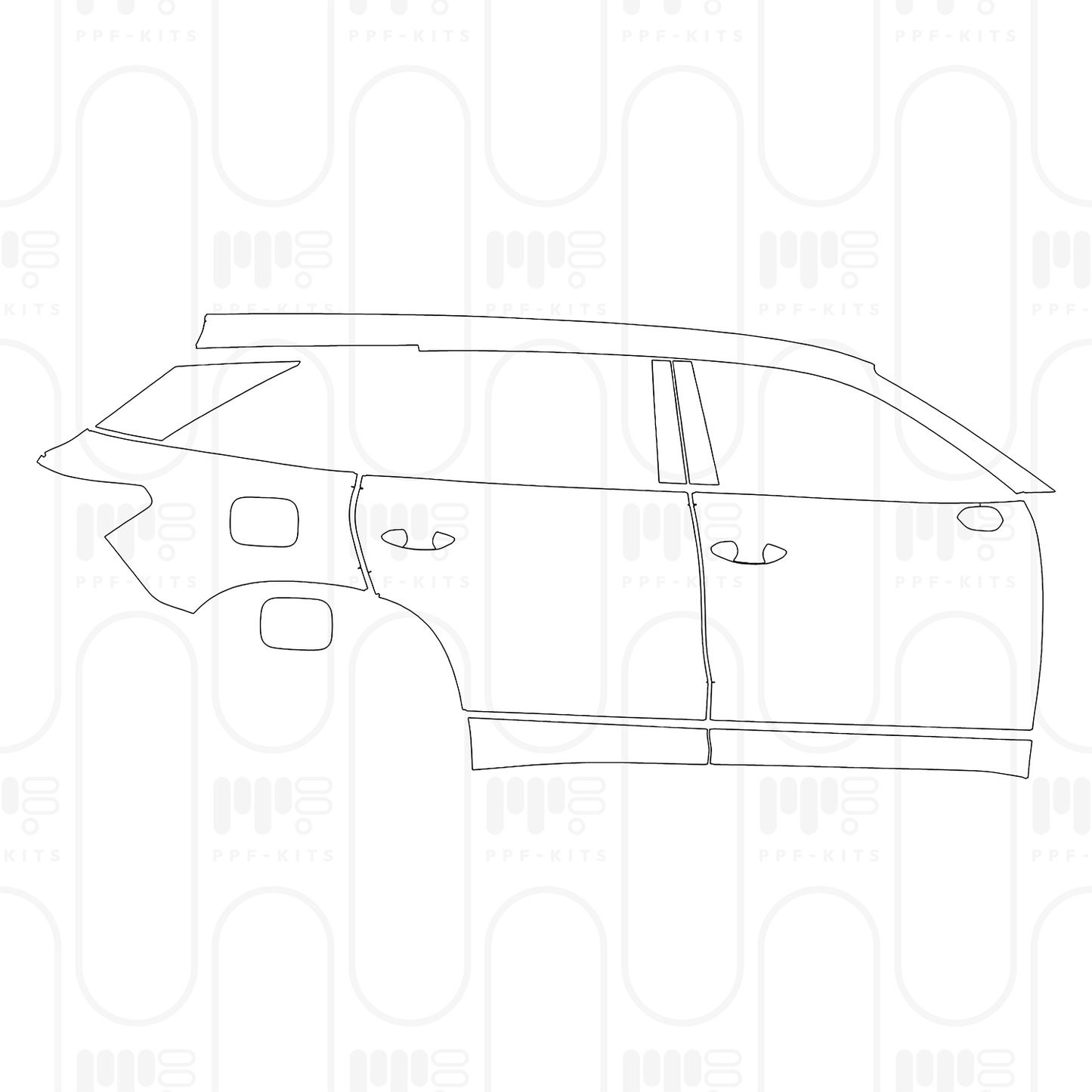 Pre-Cut PPF Skoda Kodiaq vRS (EU) 2025