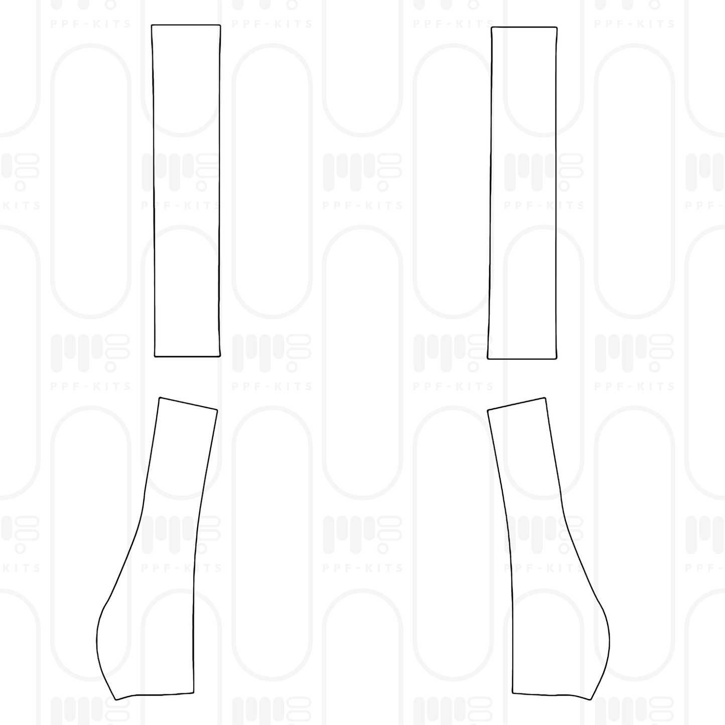 Voorgesneden PPF BMW 5 Series Sedan Standard Wheelbase Base 2026