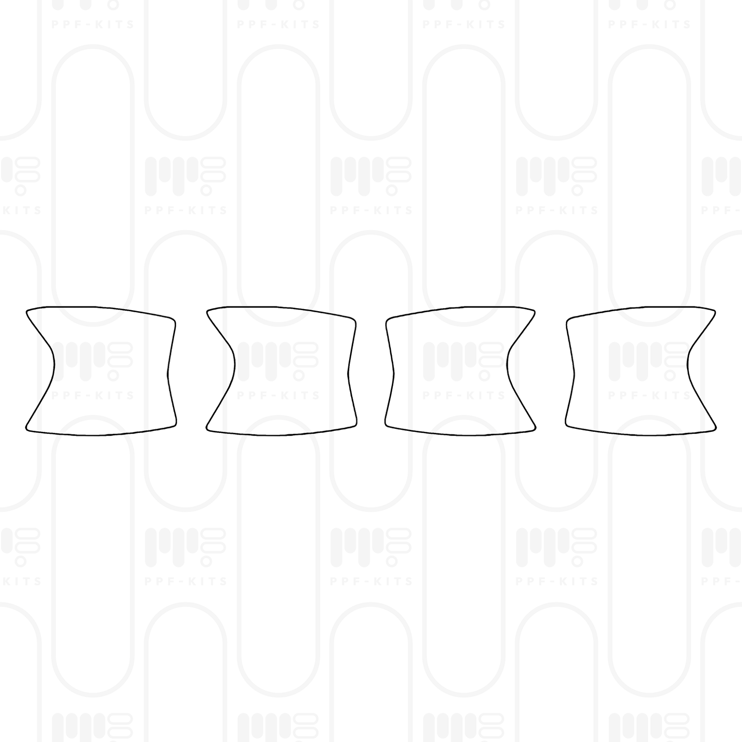 Voorgesneden PPF BMW X6 M60i 2025