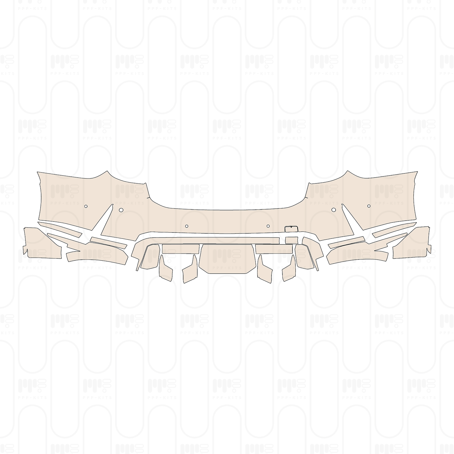 Voorgesneden PPF BMW 3 Series Touring M3 Competition 2026