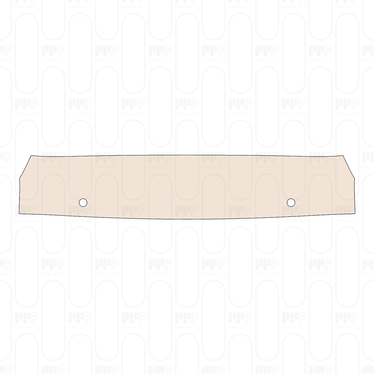 Pre-cut PPF pattern: Luggage Area - Mercedes-Benz
