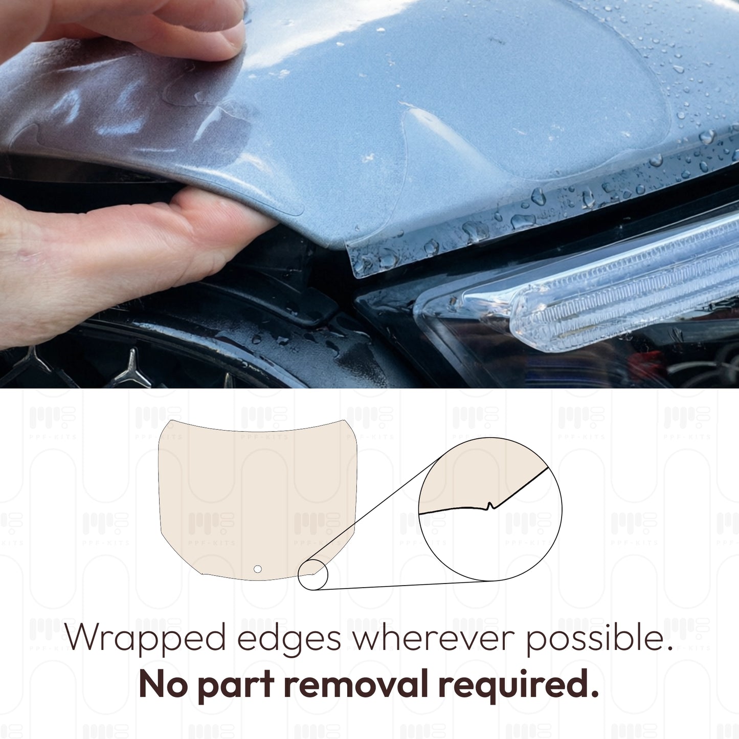 Voorgesneden PPF Rolls-Royce Cullinan Series II Black Badge 2025