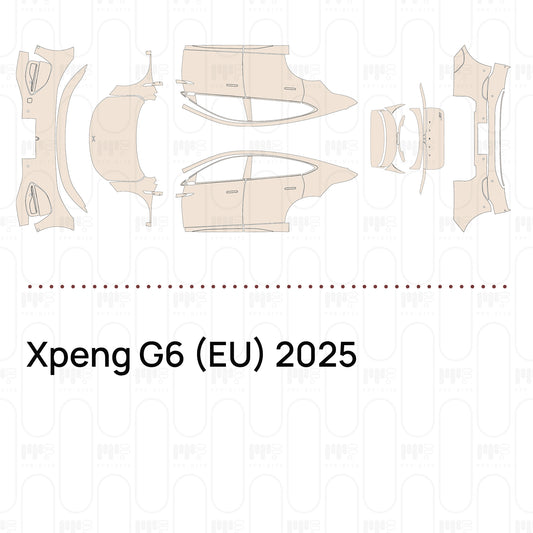 Voorgesneden PPF Xpeng G6 (EU) 2025