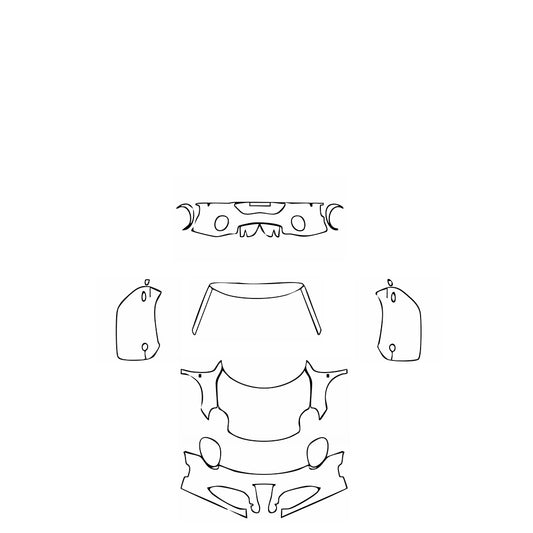 Pre-Cut PPF Alfa Romeo 4C Spider 2018 - PPF-Kits