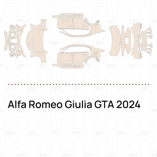 Voorgesneden PPF Alfa Romeo Giulia GTA 2024