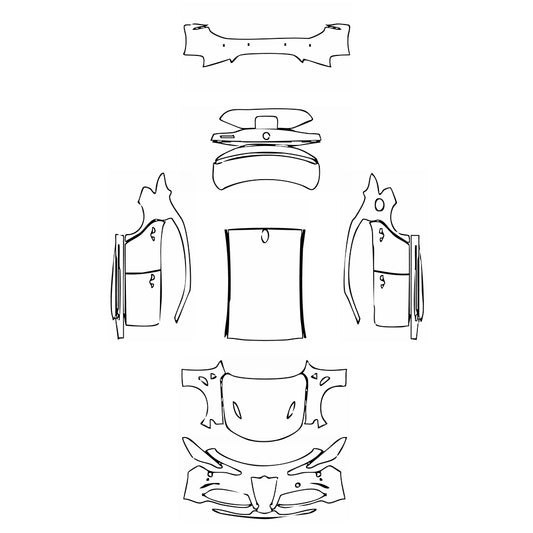 Pre-Cut PPF Alfa Romeo Giulia Quadrifoglio 2024 - PPF-Kits