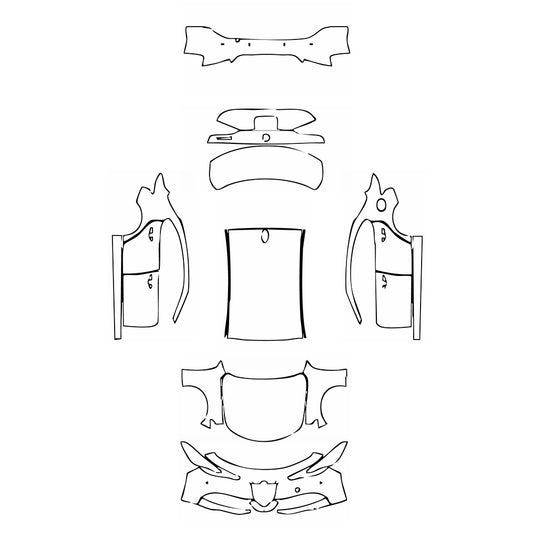 Pre-Cut PPF Alfa Romeo Giulia Veloce Competizione 2024 - PPF-Kits