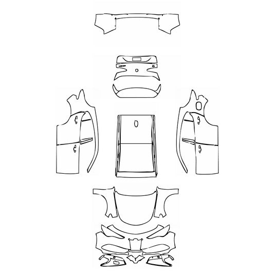 Pre-Cut PPF Alfa Romeo Stelvio Sprint 2025 - PPF-Kits