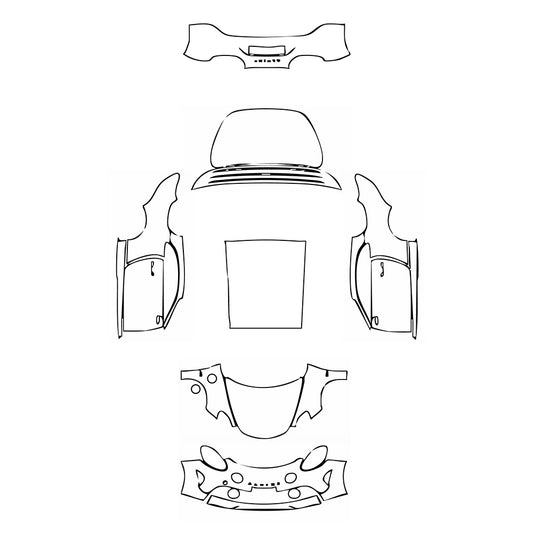 Pre-Cut PPF Alpine A 110 2019 - PPF-Kits