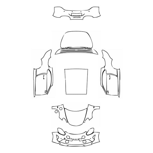 Pre-Cut PPF Alpine A 110 GT 2020 - PPF-Kits