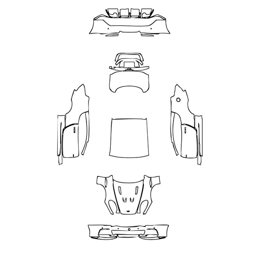 Pre-Cut PPF Aston Martin DBS 2011 - PPF-Kits