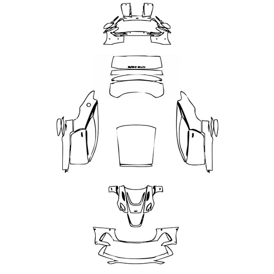 Pre-Cut PPF Aston Martin DBS 770 Ultimate Coupe 2024 - PPF-Kits
