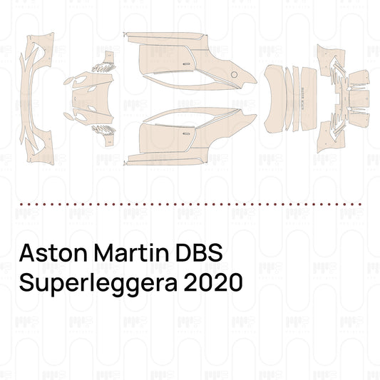 Voorgesneden PPF Aston Martin DBS Superleggera 2020
