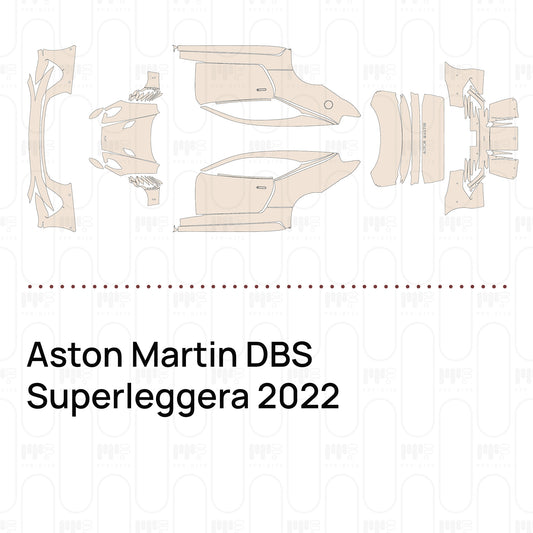 Voorgesneden PPF Aston Martin DBS Superleggera 2022