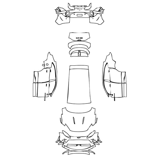 Pre-Cut PPF Aston Martin DBX 707 2023 - PPF-Kits