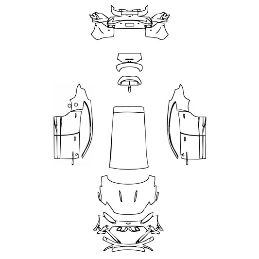 Pre-Cut PPF Aston Martin DBX 707 2025 - PPF-Kits