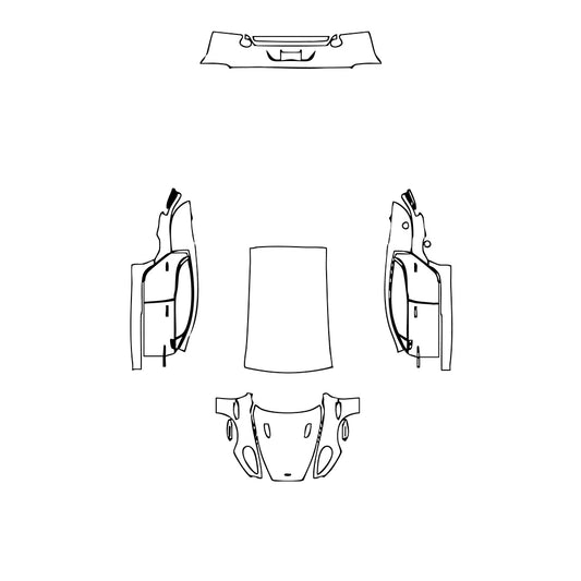 Pre-Cut PPF Aston Martin Rapide 2010 - PPF-Kits