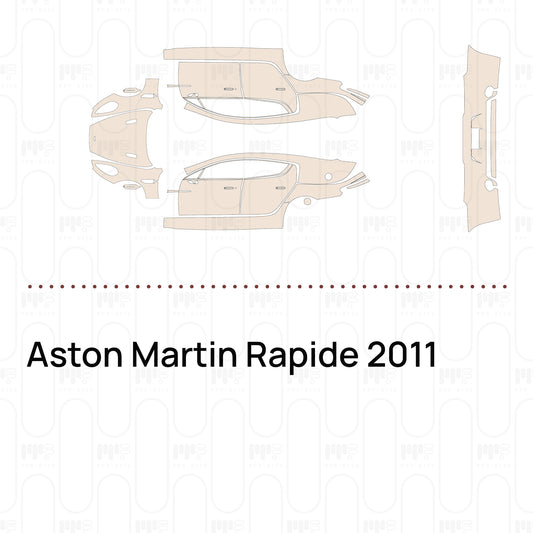Voorgesneden PPF Aston Martin Rapide 2011