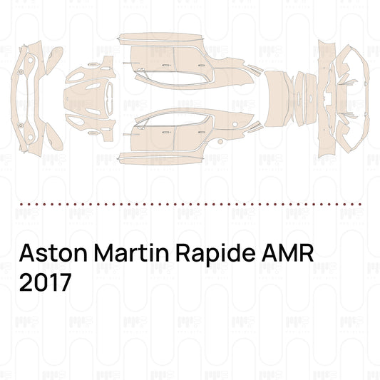 Voorgesneden PPF Aston Martin Rapide AMR 2017