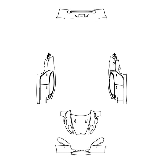 Pre-Cut PPF Aston Martin Rapide S 2014 - PPF-Kits