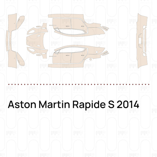 Voorgesneden PPF Aston Martin Rapide S 2014