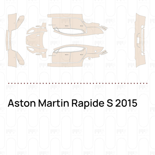 Voorgesneden PPF Aston Martin Rapide S 2015
