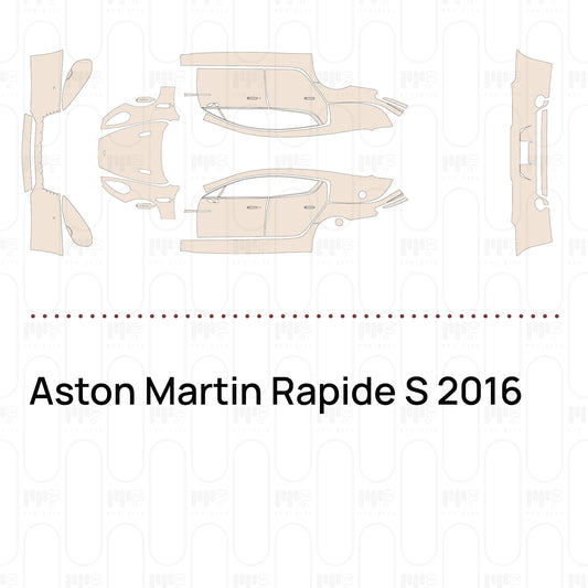 Voorgesneden PPF Aston Martin Rapide S 2016