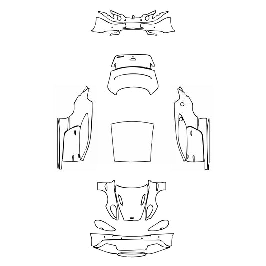 Pre-Cut PPF Aston Martin Vanquish Coupe 2014 - PPF-Kits