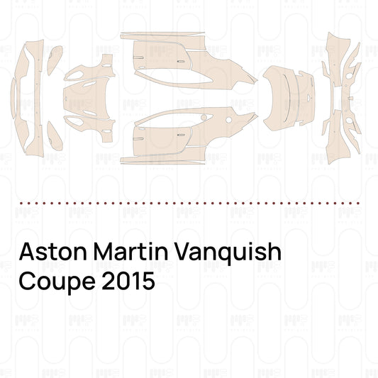 Voorgesneden PPF Aston Martin Vanquish Coupe 2015
