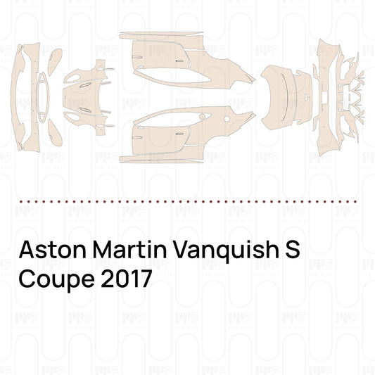 Voorgesneden PPF Aston Martin Vanquish S Coupe 2017