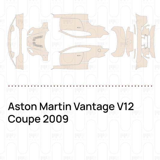 Voorgesneden PPF Aston Martin Vantage V12 Coupe 2009