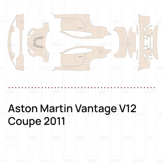 Voorgesneden PPF Aston Martin Vantage V12 Coupe 2011