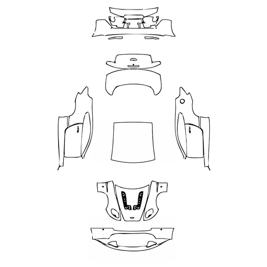 Pre-Cut PPF Aston Martin Vantage V12 Coupe 2012 - PPF-Kits