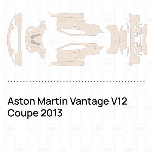 Voorgesneden PPF Aston Martin Vantage V12 Coupe 2013
