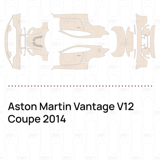 Voorgesneden PPF Aston Martin Vantage V12 Coupe 2014
