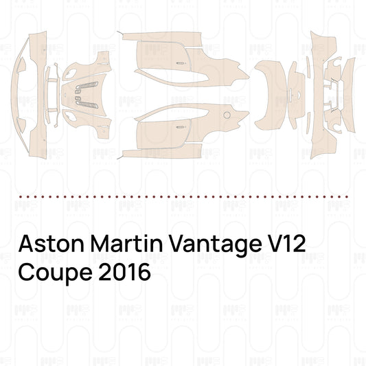 Voorgesneden PPF Aston Martin Vantage V12 Coupe 2016