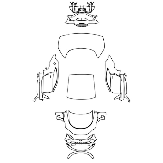 Pre-Cut PPF Aston Martin Vantage V12 Coupe 2024 - PPF-Kits