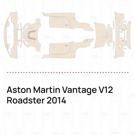 Voorgesneden PPF Aston Martin Vantage V12 Roadster 2014