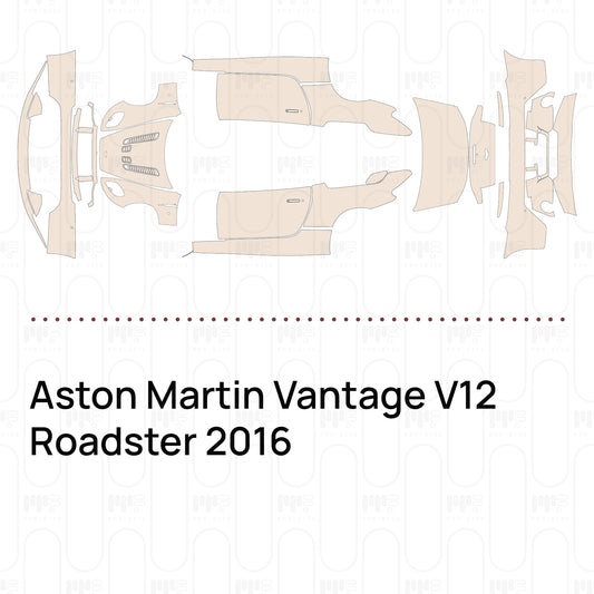 Voorgesneden PPF Aston Martin Vantage V12 Roadster 2016