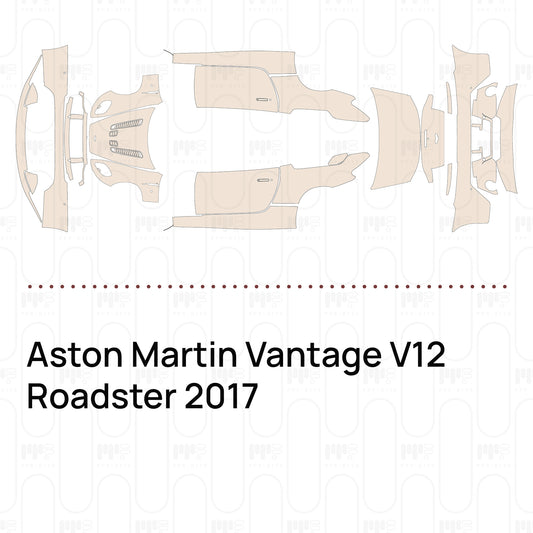 Voorgesneden PPF Aston Martin Vantage V12 Roadster 2017