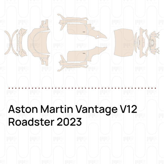 Voorgesneden PPF Aston Martin Vantage V12 Roadster 2023