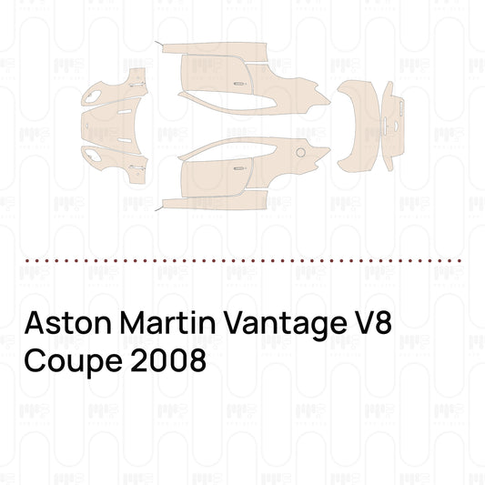 Voorgesneden PPF Aston Martin Vantage V8 Coupe 2008