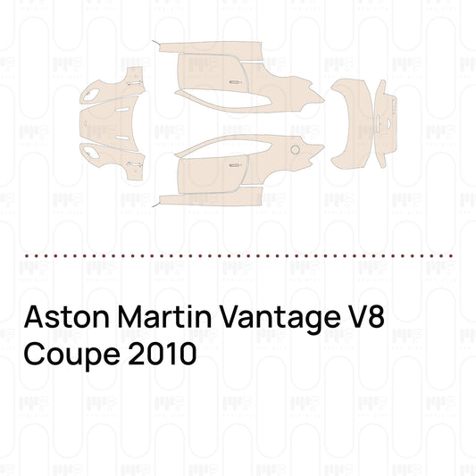 Voorgesneden PPF Aston Martin Vantage V8 Coupe 2010
