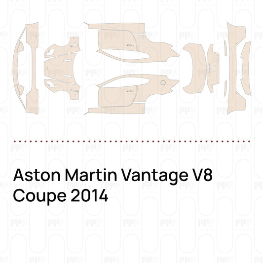 Voorgesneden PPF Aston Martin Vantage V8 Coupe 2014